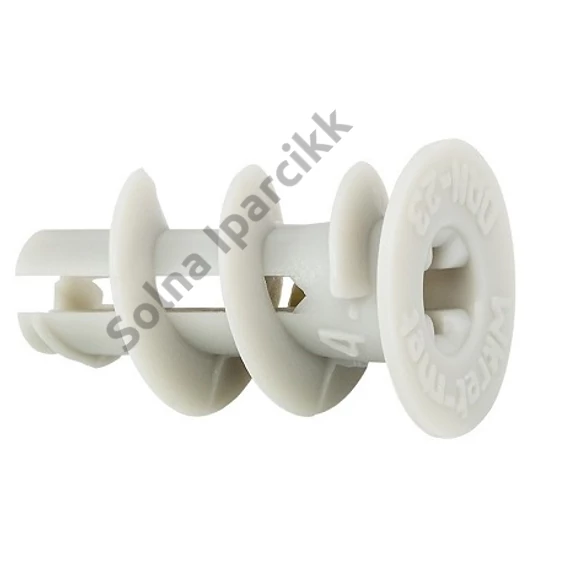 Gipszkarton dübel műanyag DRN23 15x23 