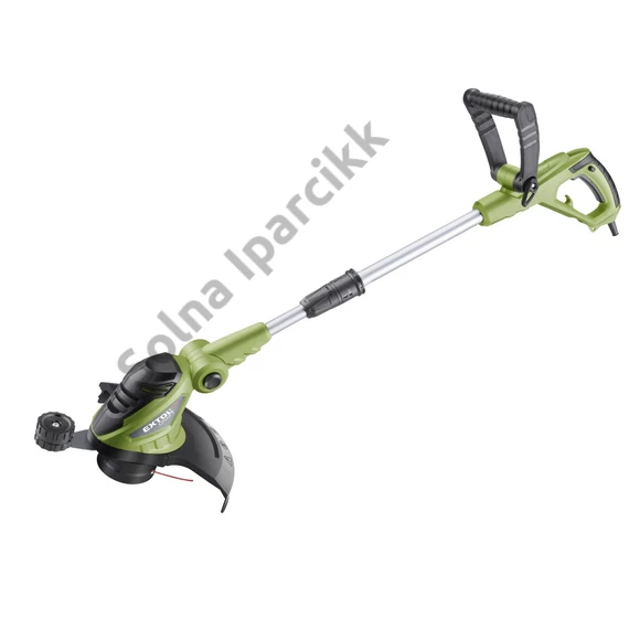 EXTOL CRAFT fűszegélynyíró gép elektromos 550W, teleszkópos nyél: 70-92 cm, 30cm átmérő, 10.000 ford/perc, papír doboz