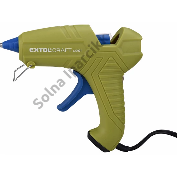 EXTOL CRAFT melegragasztó pisztoly, 40W, stift átmérő:11mm, bliszteren