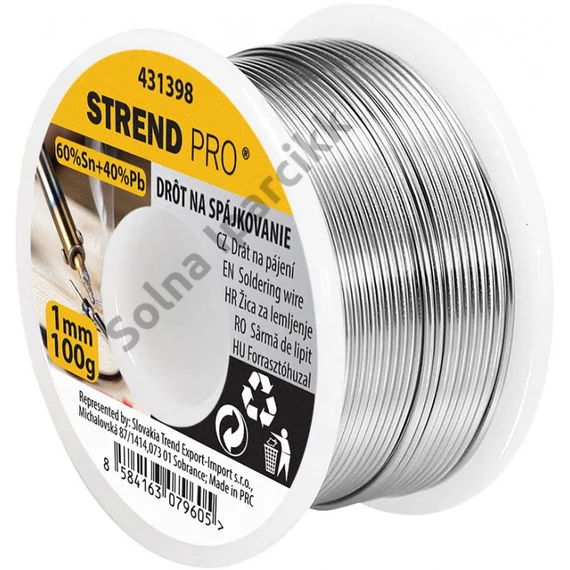 Ón Strend Pro, forrasztáshoz 1 mm, 100 g