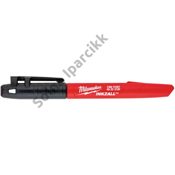 Jelölő filctoll alkoholos, hegyes 1 mm Milwaukee INKZALL – FEKETE