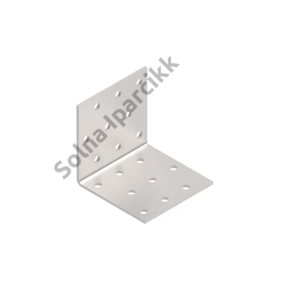 Perforált sarokösszekötő 60x60x60 mm, lv: 2 mm 