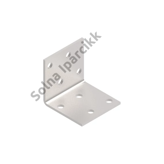 Perforált sarokösszekötő 40x40x40 mm, lv: 2 mm 