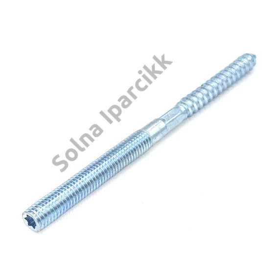 Fa-fémmenetes csavar 8x160 mm hatlap+torx25 behajtással 