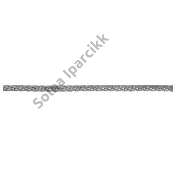 1 mm-es drótkötél DIN3053 500m/tekercs (1x19) 1770N/mm2