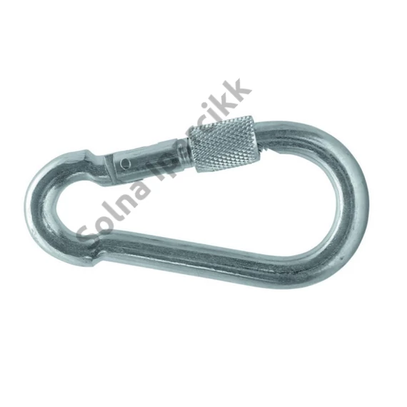 Tűzoltókarabiner  5x50 mm csavarbiztosítással (150db/csom)