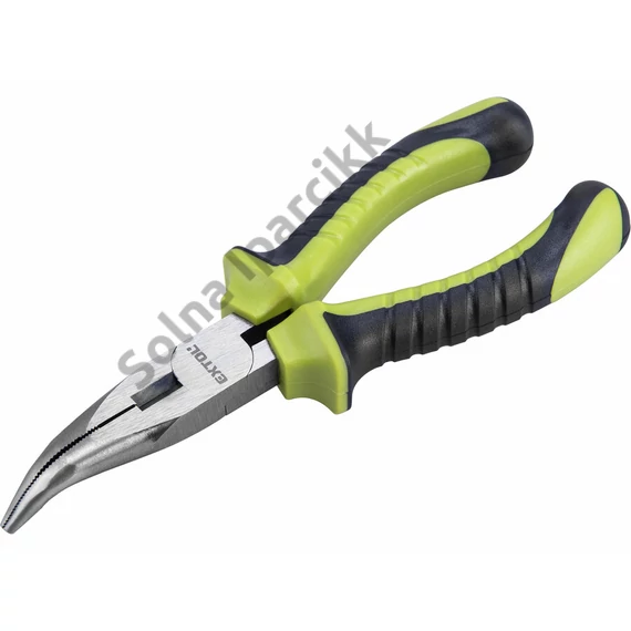 EXTOL CRAFT hajlított csőrű rádiós fogó, 160mm