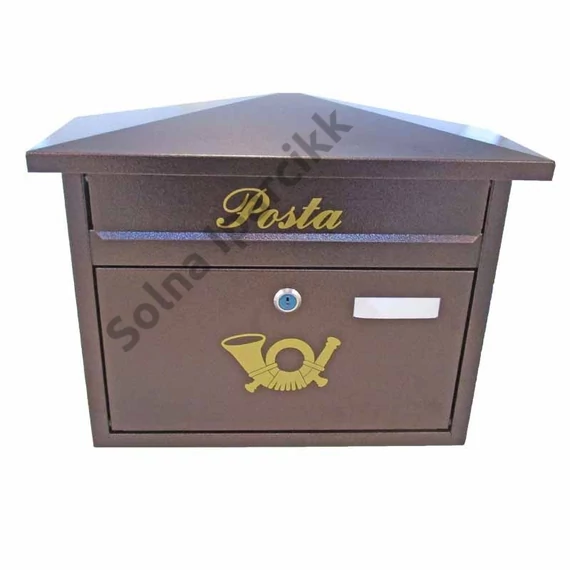 Postaláda EXTRA fekvő kültéri cil.bronz APOLLO