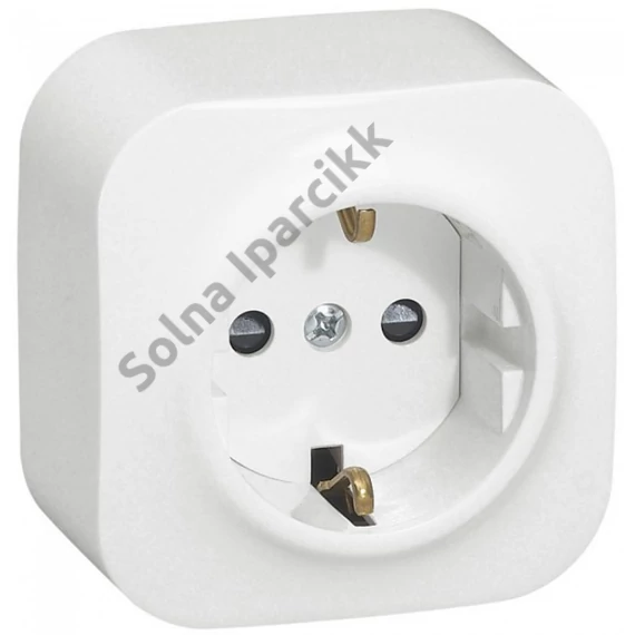 LEGRAND 782411 Forix IP20 fk 2P+F földelt dugalj csatlakozóaljzat, 16 A, gyv nélkül fehér 