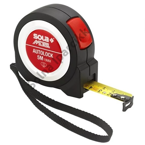 SOLA mérőszalag 5m Autolock 