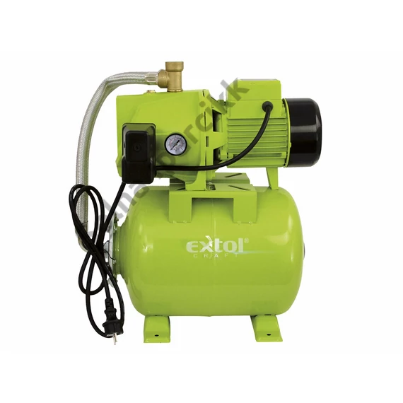 EXTOL CRAFT  házi vízmű 750W  Extol Craft, szállító teljesítmény: 5,4m3/h, max. száll. 46 m, tartály: 20L