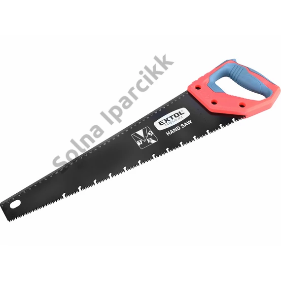EXTOL PREMIUM rókafarkú fűrész, edzett 3 élű fogak; 450mm
