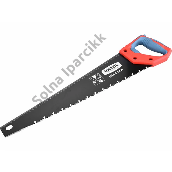 EXTOL PREMIUM rókafarkú fűrész, edzett 3 élű fogak; 500mm
