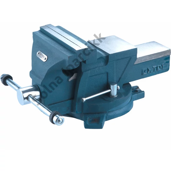EXTOL PREMIUM  satu forgatható;125 mm, 7,5 kg, max.befogás:125mm, max. összeszorító erő: 16kN, pofák keménysége: HRC 48-52