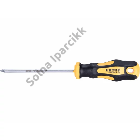 EXTOL PREMIUM csavarhúzó, PZ, CV., mágneses; _PZ1×100mm