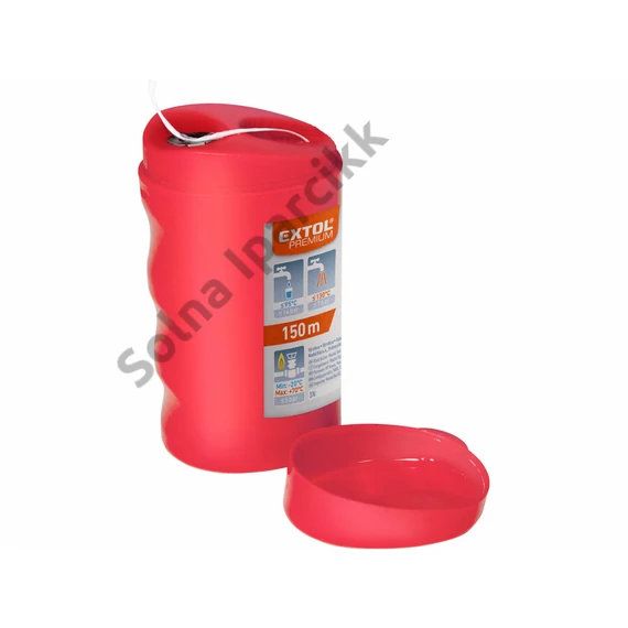 EXTOL PREMIUM menettömítő (műraffia) fonal, 150m, PA, hideg/meleg csapokhoz