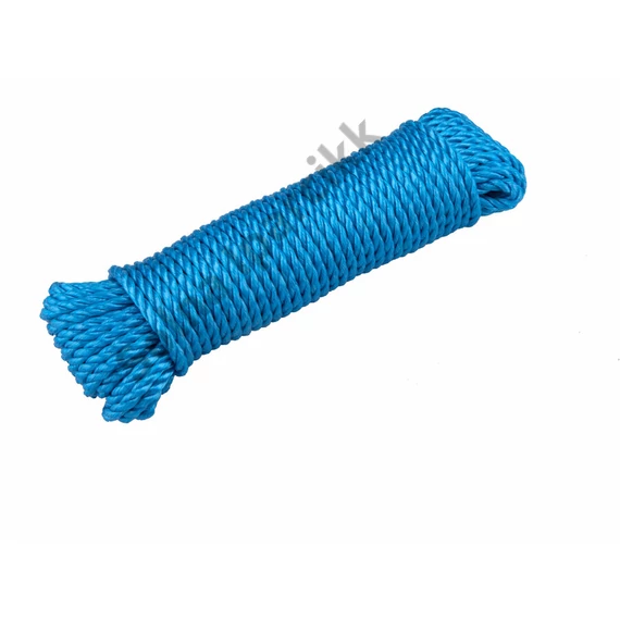 EXTOL PREMIUM kötél, sodrott, kék, 6mm×20m, PP