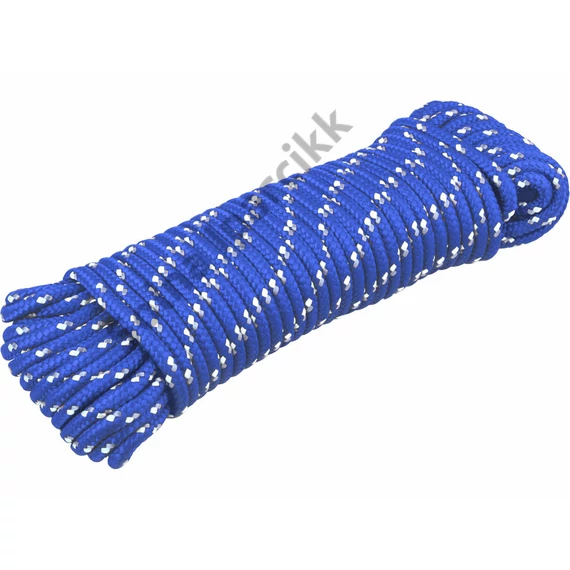 EXTOL PREMIUM kötél, fonott, kék, 4mm×20m, PP