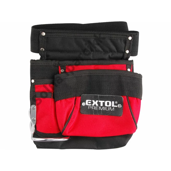 EXTOL PREMIUM  szerszámtartó öv, 3+2 zseb, nylon szövet, műanyag csat