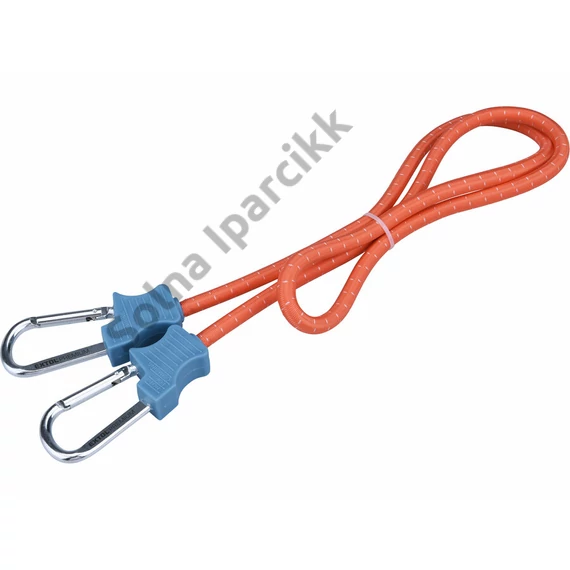 EXTOL PREMIUM gumipók 1 db, 120 cm × 10mm,  mindkét végén karabínerrel, extra erős gumi
