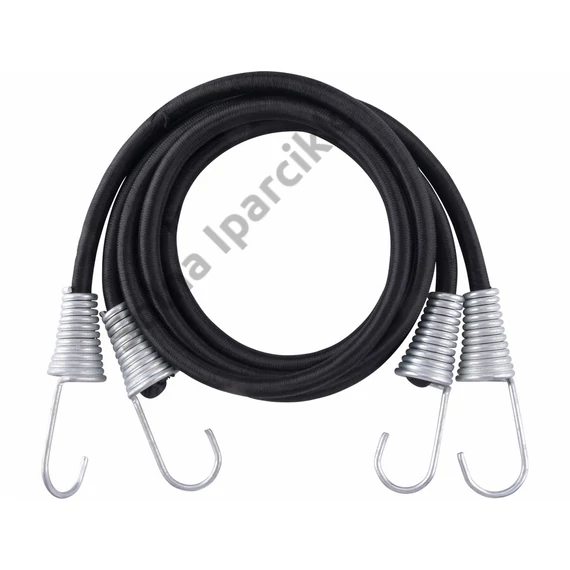 EXTOL PREMIUM gumipók 2 db, 150 cm × 12 mm, kampóval, extra erős Latex gumi