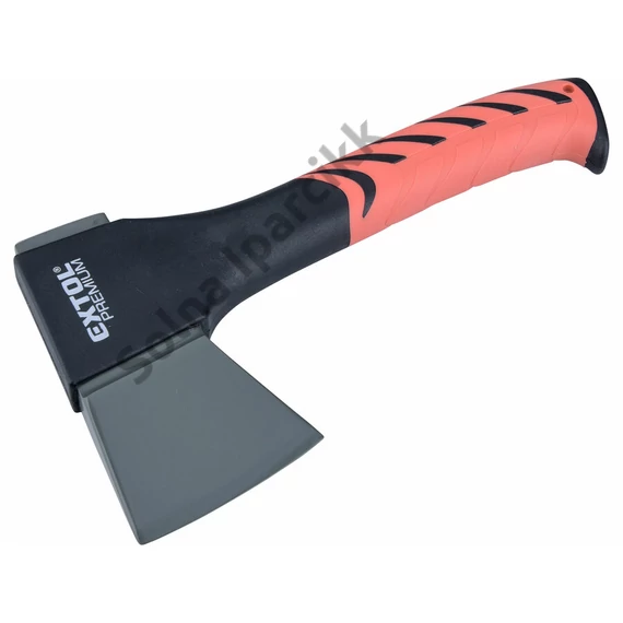 EXTOL PREMIUM Balta, nylon nyél 550 g, 230 mm hosszú hajlított nyél, TPR gumis markolat