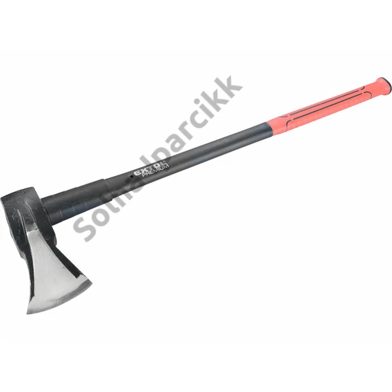 EXTOL PREMIUM  Hasító fejsze, ékes, üvegszálas nyél 3500g, nylon erősítéssel, 910 mm hosszú, TPR gumis markolat