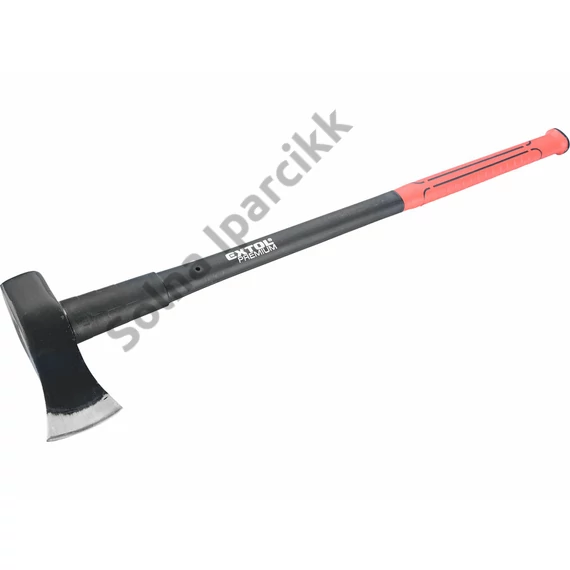 EXTOL PREMIUM Hasító fejsze, üvegszálas nyél 3000g, nylon erősítéssel, 910 mm hosszú, TPR gumis markolat
