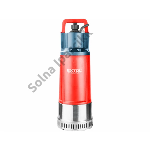 EXTOL PREMIUM  búvárszivattyú tiszta vízhez, nyomás szenzorral, 1200W, szállító teljesítmény: 6m3/h, max. száll. 40 m