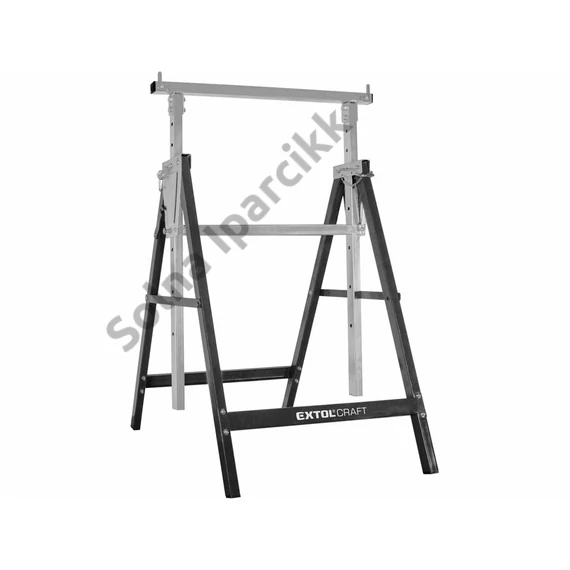 EXTOL CRAFT asztalosbak/festőbak állítható, összecsukható; 810mm-1300mm, max. terhelés: 150kg, saját tömeg: 6,5 kg, festett fémlábak