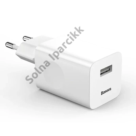 Baseus CCALL-BX02 USB 3.0 hálózati gyorstöltő - Fehér