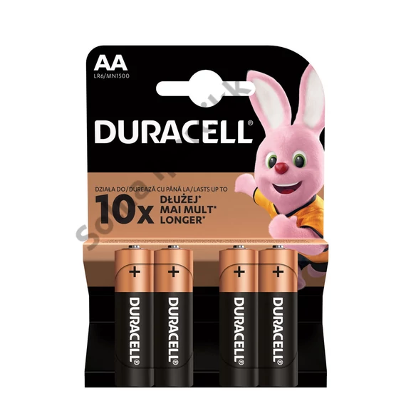Duracell Basic Alkáli Ceruza Elem AA (MN1500) (1,5V) B4