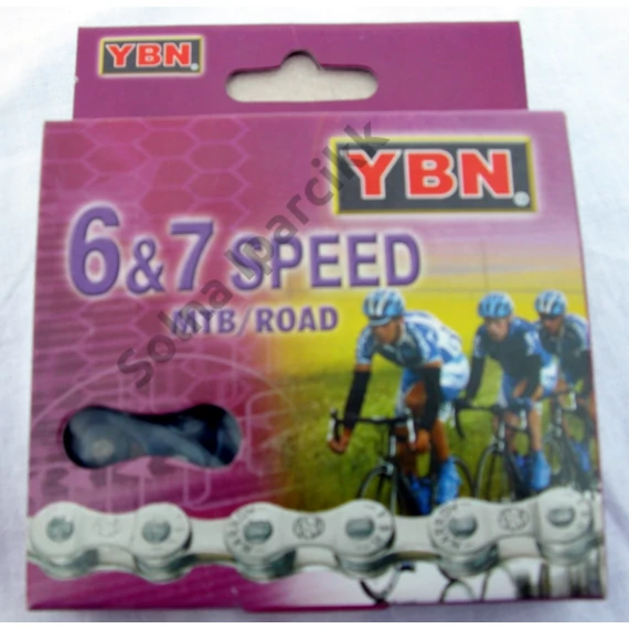 1/2x3/32 lánc YBN S50 6-7 seb. /116L