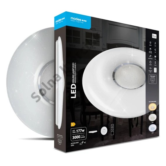 Modee Mennyezeti LED Lámpa 24W 3CCT D410x70mm + rem. R103 (3000 lumen) ERP
