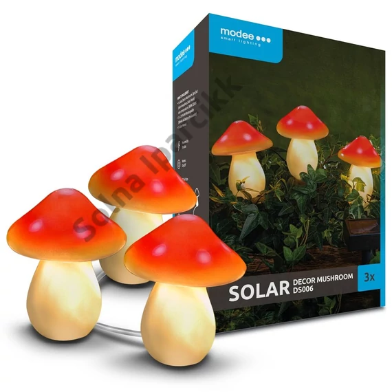 Modee Lighting LED Szolár Napelemes Dekor Gomba DS006