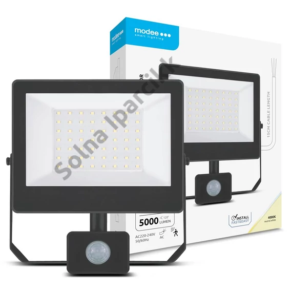 Modee Lighting LED Reflektor A3-series + Sensor 50W 120° 4000K (5000 lumen) ERP