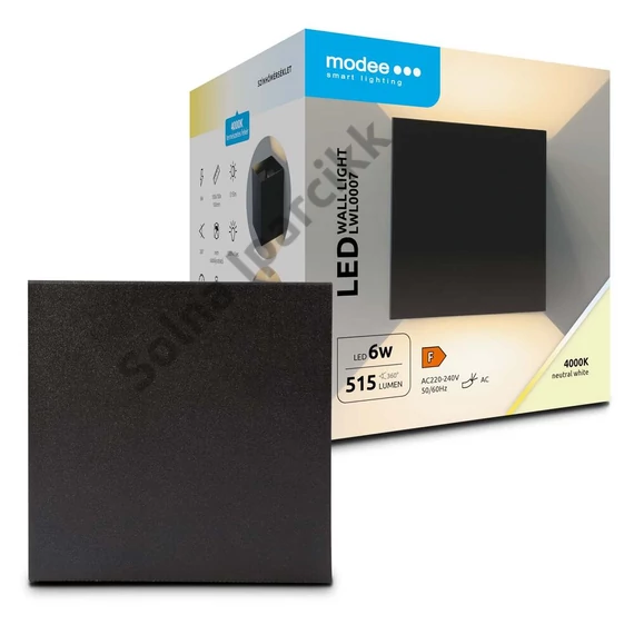 Modee LED Fali Lámpa (LWL0007) 6W IP65 100x100x100mm 4000K (515 lumen)