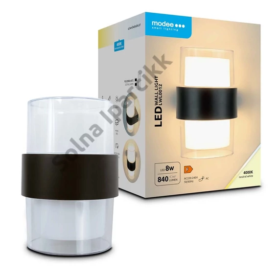 Modee LED Fali Lámpa (LWL0012) 8W IP44 105x95x135mm 4000K (840 lumen)