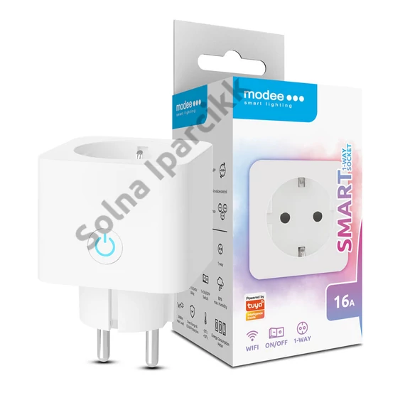 Modee Smart Dugalj SPC (Tuya Wi-Fi) 16A Fogyasztásmérővel