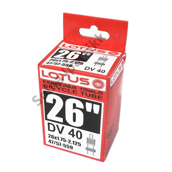 26x1,75-2,125 DV40 (47/57-559) LOTUS tömlő