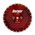 Kép 1/2 - BERGER szegmentált gyémánttárcsa 350x25,4/SH8mm