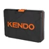 Kép 3/3 - KENDO 1/4" dugókulcskészlet 25r. 4-14mm No.90561