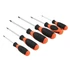 Kép 2/3 - KENDO TORX csavarhúzó készlet 6r. T8-T27 mágneses CrV No.85137