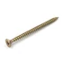 Kép 1/2 - 3.5x12 mm Sárga horganyzott faforgácslapcsavar 3 spec. vágóéllel