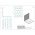 Kép 2/2 - Perforált sarokösszekötő 100x100x100 mm, lv: 2 mm 