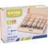 Kép 2/2 - EXTOL CRAFT pánthelymaró készlet 5db-os (fadobozban); 15, 20, 25,30,35mm, befogás 8 ill. 9,5 mm