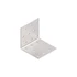 Perforált sarokösszekötő 60x60x60 mm, lv: 2 mm 