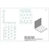 Kép 2/2 - Perforált sarokösszekötő 80x80x80 mm, lv: 2 mm 