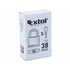 EXTOL CRAFT  lakat, vas, 3 kulccsal, dobozban; 38mm