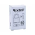EXTOL CRAFT  lakat, vas, 3 kulccsal, dobozban ; 50mm
